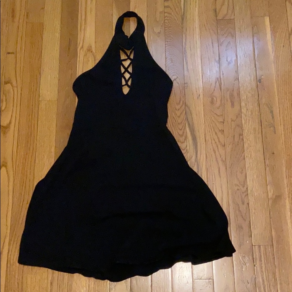 black Express dress